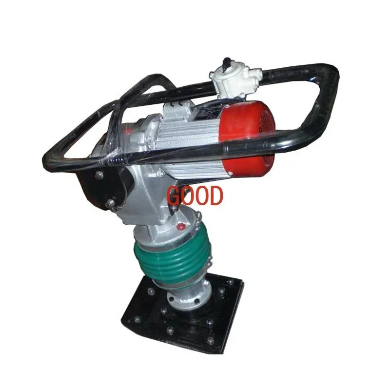 Небольшой бензиновый ударный компактор для пола, электрический