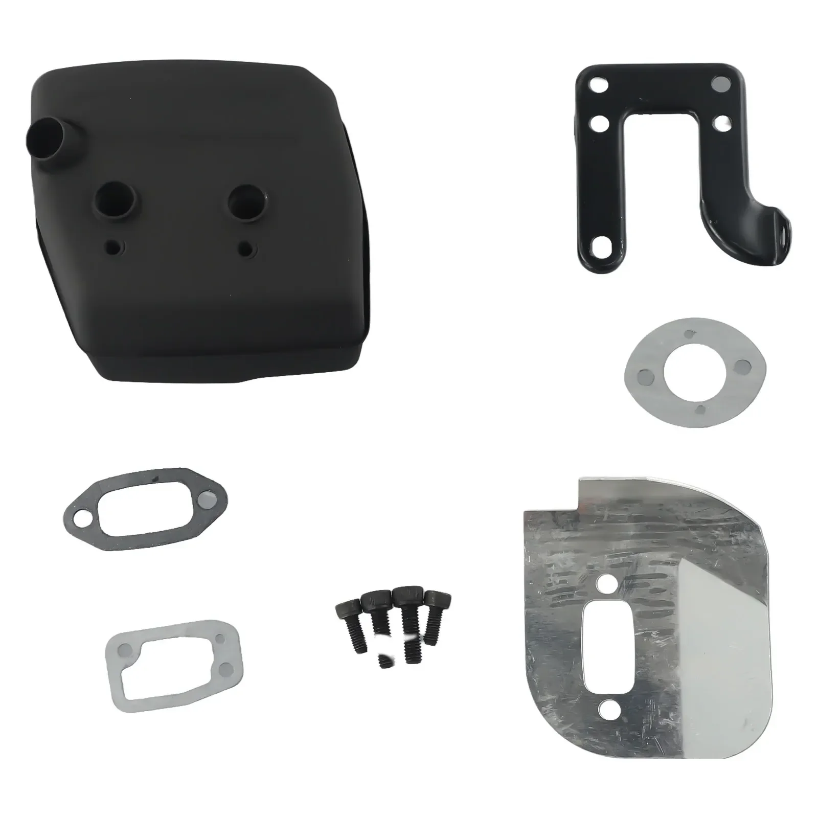 Achieve Optimal Performance with For Ported Exhaust Muffler Deflector Kit for 61 268 272 272XP 268K 272S Chainsaw