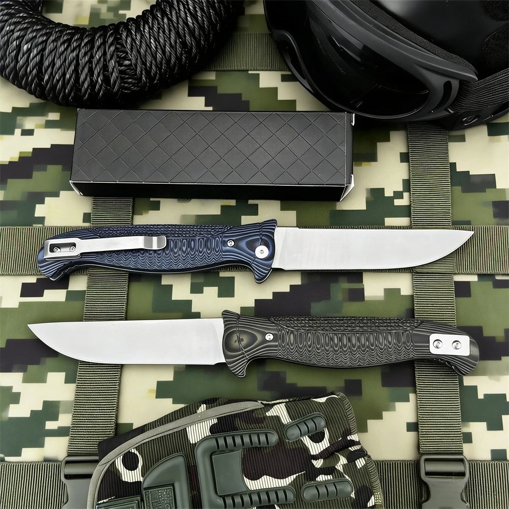 Coltello tascabile pieghevole per il tempo libero all'aperto Trekking Barbecue Autodifesa Caccia Pesca Attrezzatura essenziale portatile Strumento di utilità