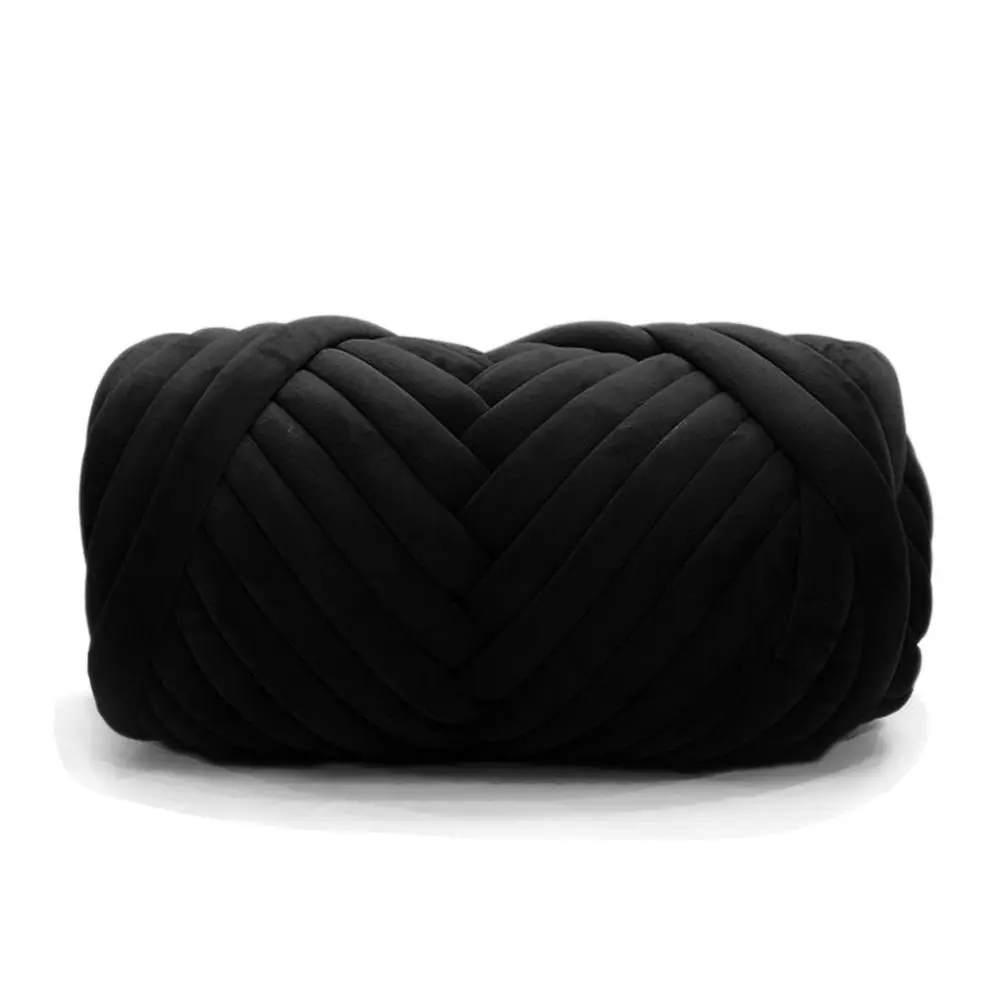 250/500g Velvet Thick Super Bulky Chunky Yarn Hand Knitting Woven Thread Basket Blanket Carpets Giant Yarn DIY Hand-knit Blanket