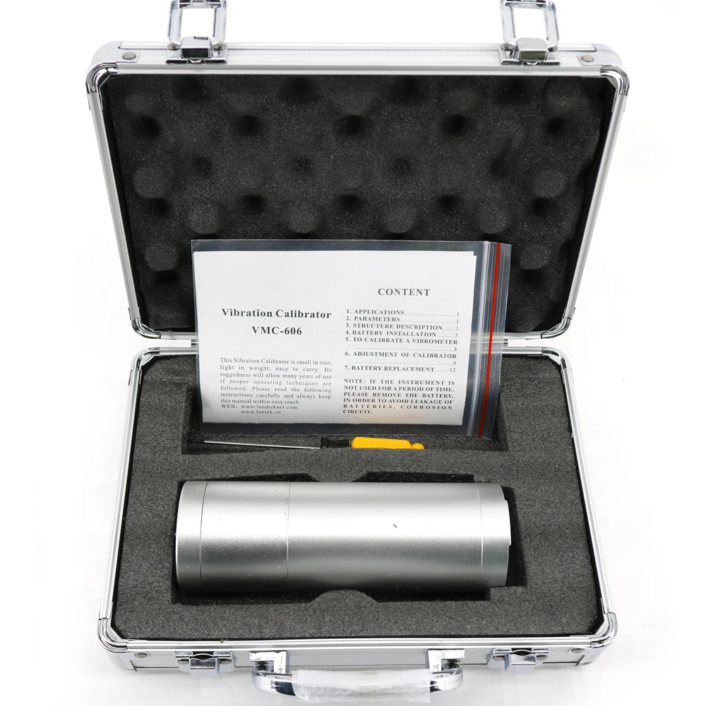 Vibration Calibration Shaker - VMC-606 진동 교정기 일체형 휴대용 셰이커