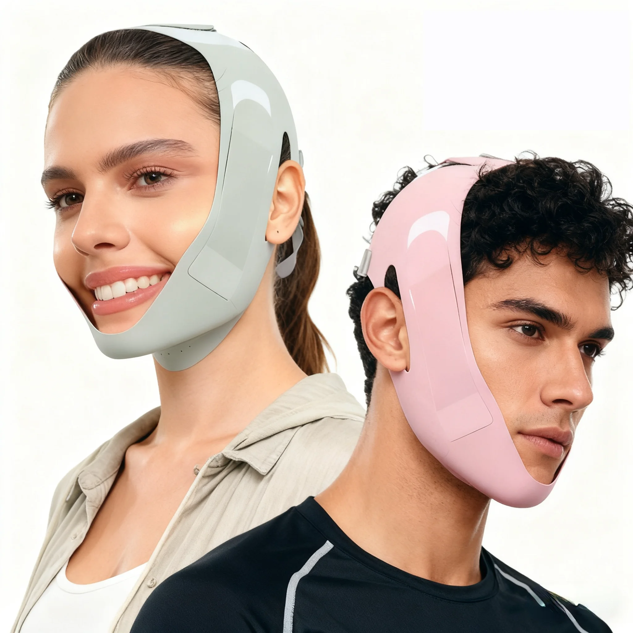 

Chin Strap for Sleeping, Adjustable, Breathable & Skin-Friendly, Anti Snoring Chin Strap ,Universal Fit Anti-Snore for Unisex
