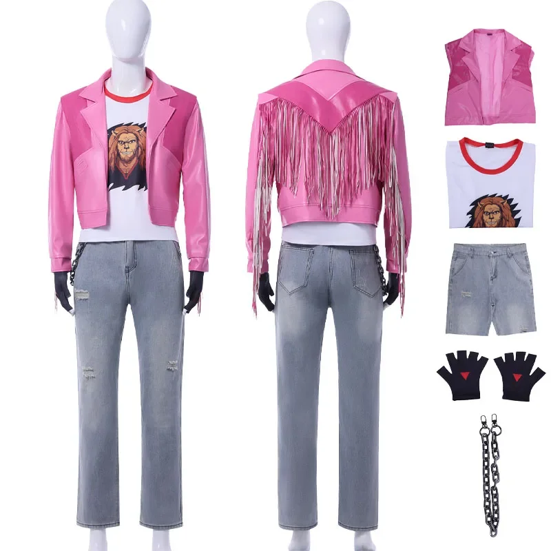

Movie Garrett Garrison Cosplay Costume Garrett Garrison Jacket Pants Outfit Performance Suit Halloween Role Play Uniform for Men