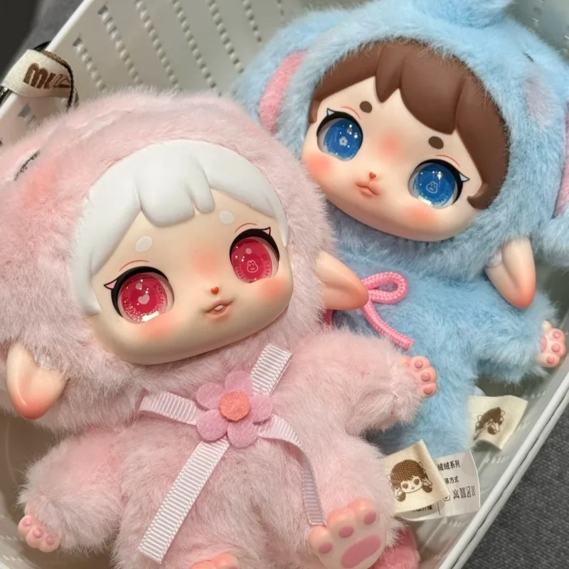 

In Stock Genuine Ruby Happy Fluffy Series Blind Box Kawaii Ruby Vinyl Doll Mystery Box Action Figure Bag Pendant Birthday Gift