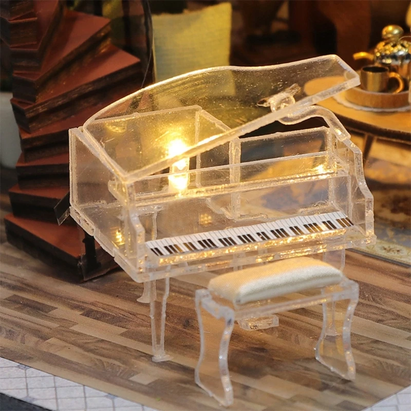 Giocattolo per bambini Miniature casa delle bambole Mobili per casa delle bambole Compleanno 45BE