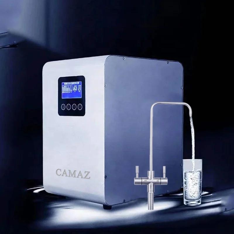 

CAMAZ 2024 Aluminum Self-Cleaning Under-Sink Multifunctional Ion Exchange Resin Softener Water Purifier Machine Household Use