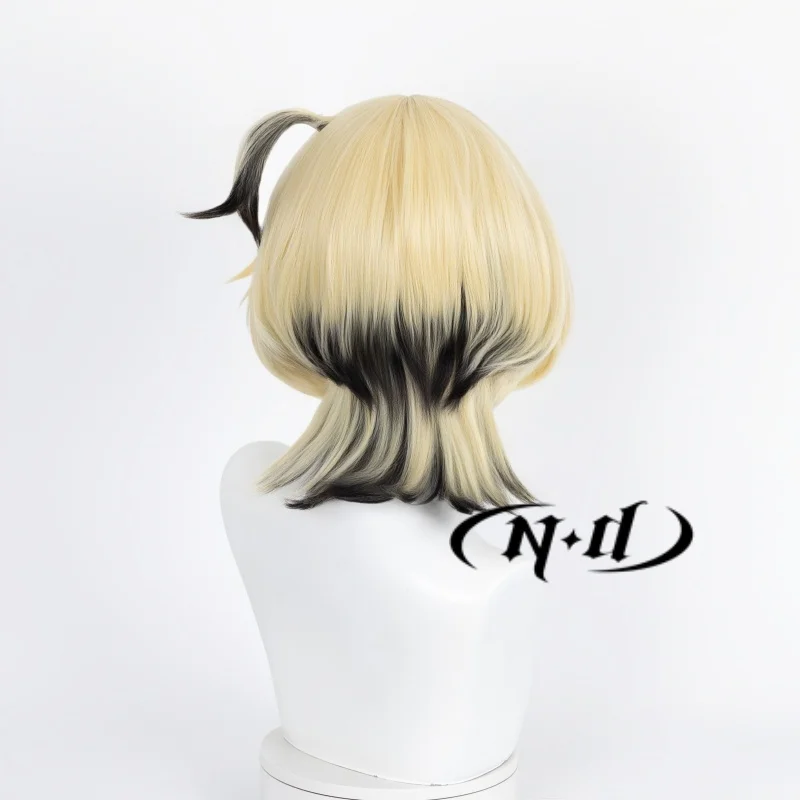 Nd mecânico cosplay perucas id v cosplay cabelo bloqueio núcleo perucas para comic con coser traje tema festa resistente ao calor sintético