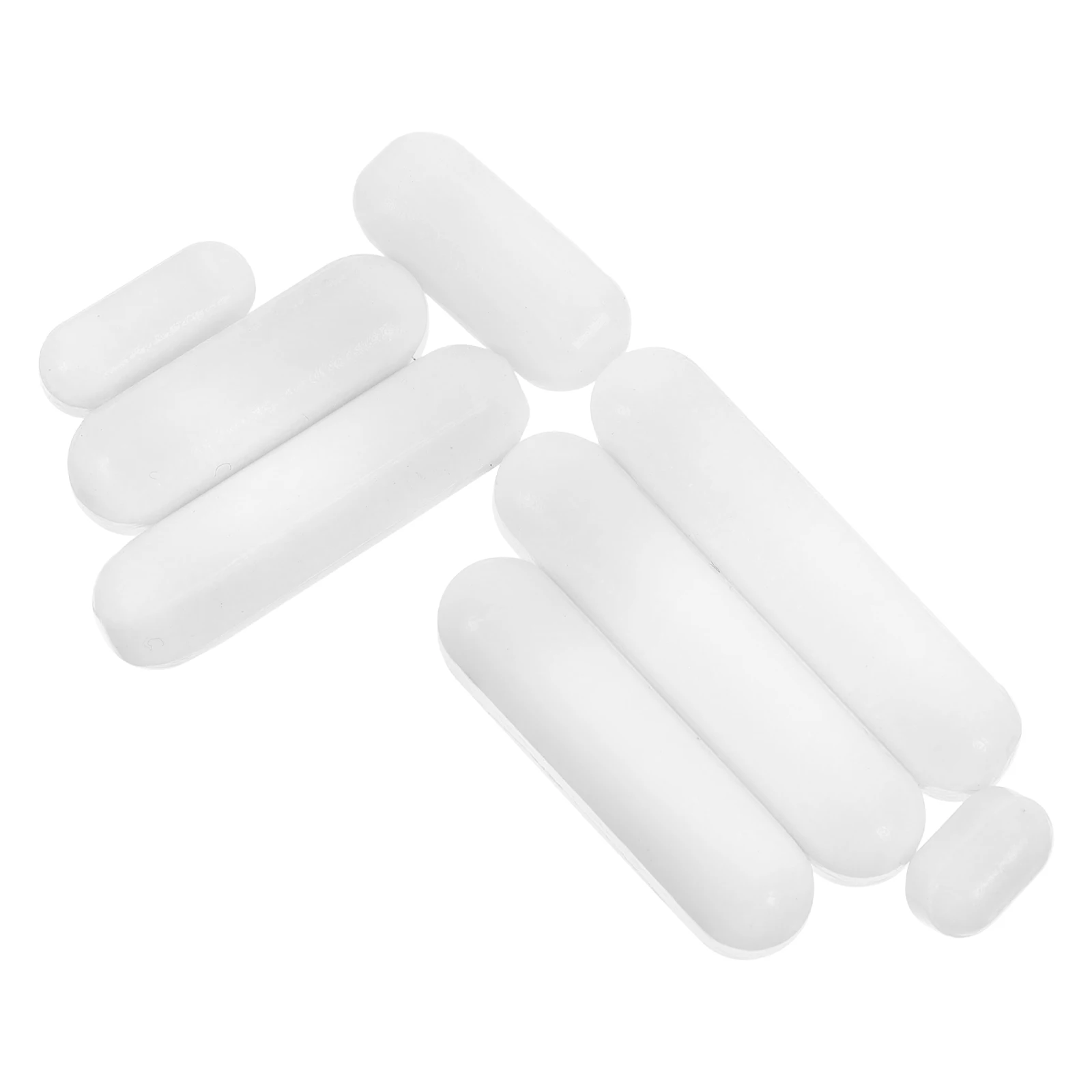 

8pcs Magnetic Stirrer Set PTFE Coated Bars for Lab Equipment Quick Mixing Nonstick Safe Material Teaching Supplies
