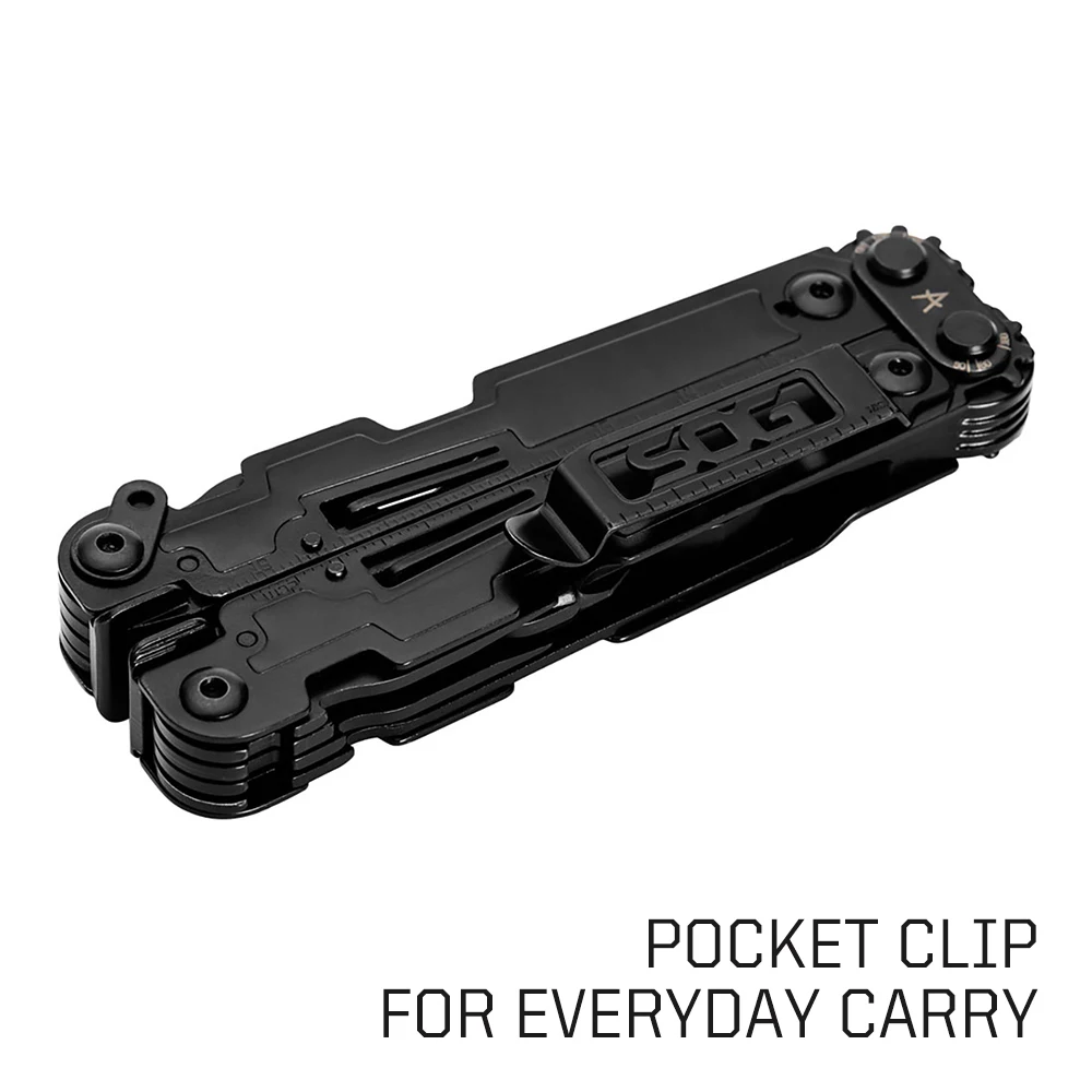 SOG 18 In 1 POWERACCESS Portable Multi-tool Pliers Pocket Knives Tactical Gear EDC Lightweight Outdoor Camping Survival Tools