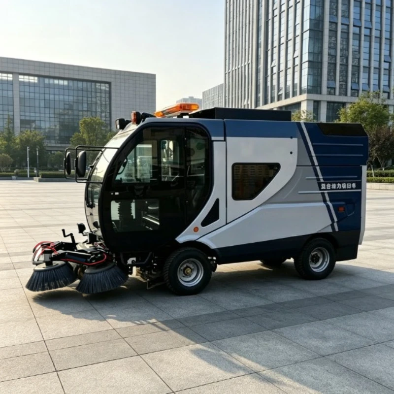 Integrated Sweeping Vacuum Water Mist Lithium Electric Road Sweeper Multi Scene All Weather Pavement Equipment