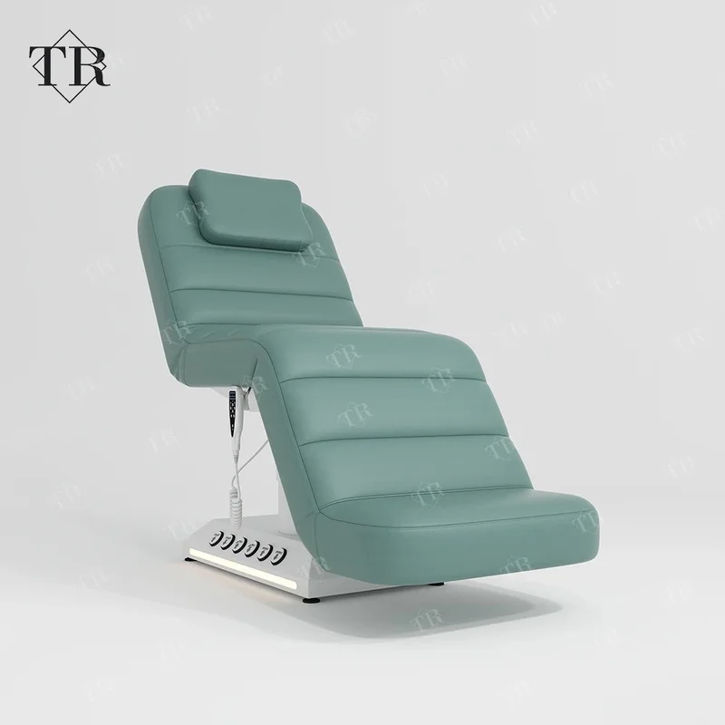 Turri Modern Design Electric Spa Bed and Massage Table Chairs Aesthetic Camilla with Foot Button Control Switch