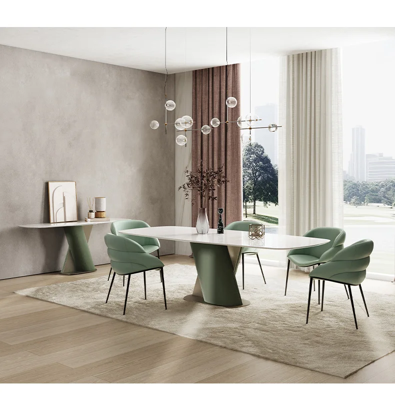 

Italian modern light luxury/natural marble/entry against the wall, facing the door, luxury stone entrance table