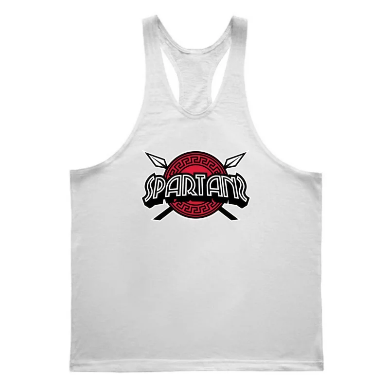 

Men's Fitness Stringer Tank, Gym Bodybuilding Slim Strap, Sweat-Wicking Fabric for Power Lifting Workouts