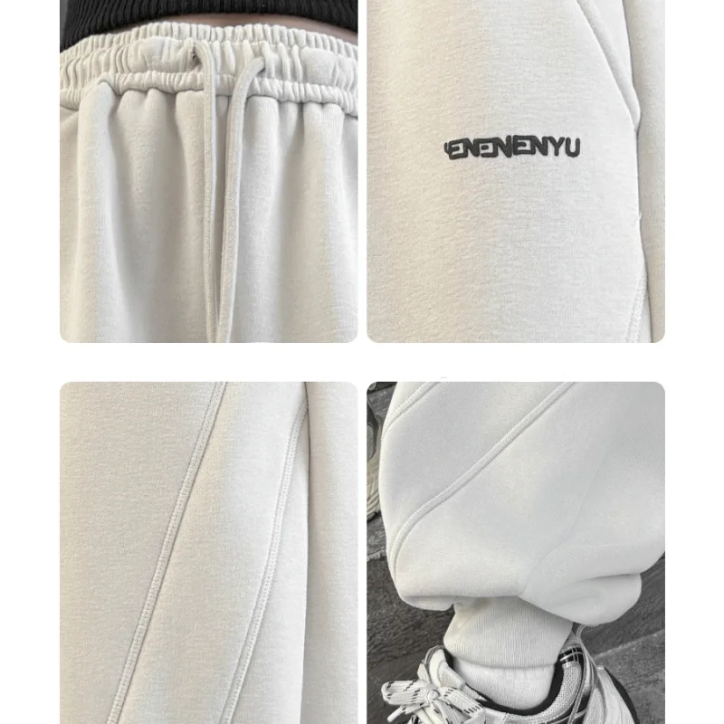 Girl Long Pants Tween Child Streetwear Trendy Japan Style Sweatpants Autumn New Item Kid Casual Fashion Daily Bottom Ages 4-14Y