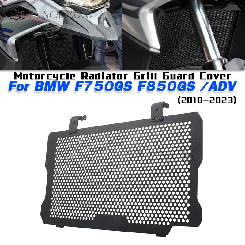 

For BMW F750GS F850GS / ADV 2018-2023 Motorcycle Radiator Grill Cover Protector Engine Cooler Protection