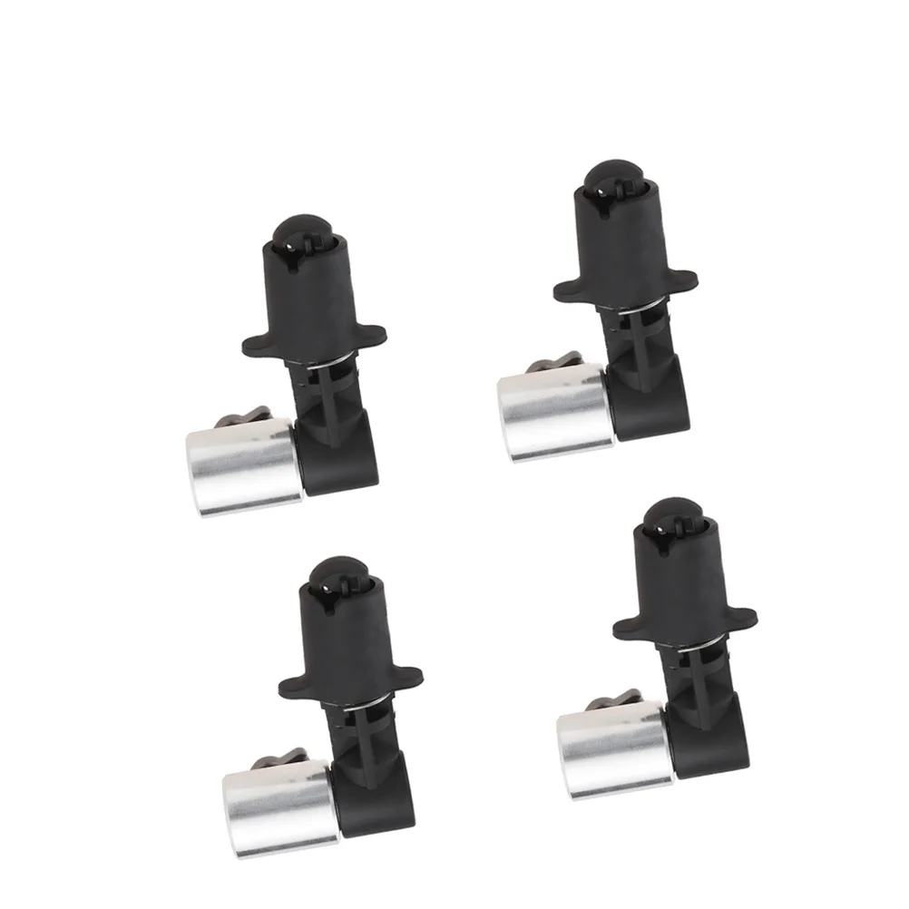 

4Pcs Reflector Holder Background Clamp Light Stand Clip Sturdy Bracket Suitable for Studio Reflector Disc Holder Black