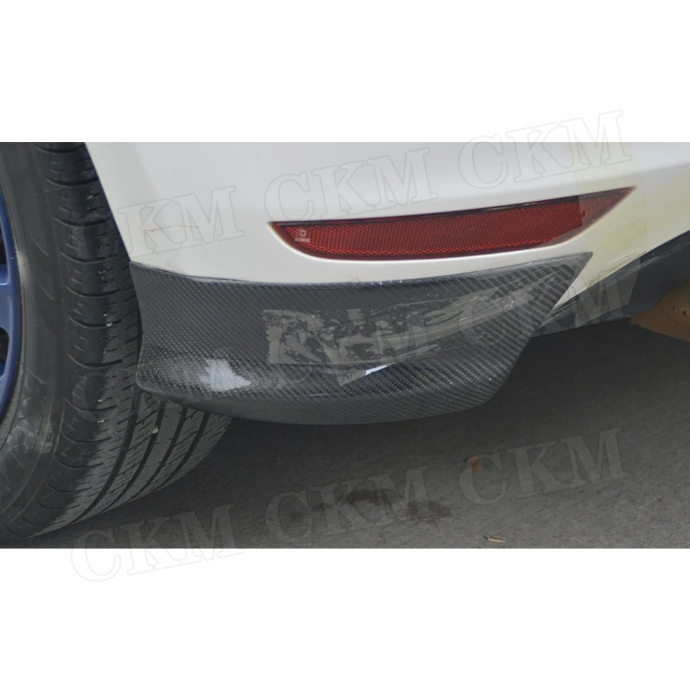 

Для Volkswagen VW Golf 6 VI MK6 GTI 2010-2013: Комплект обвесов из карбона – задний сплиттер, боковые накладки на бампер, сплиттеры-флапы из полипропилена