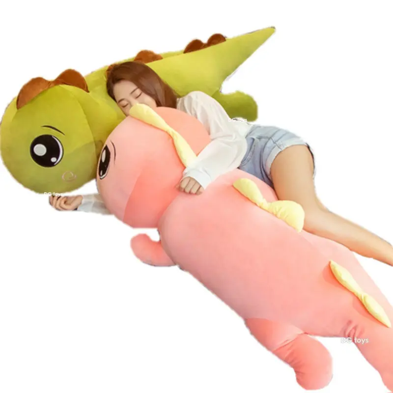 Giant Big Eyes Dinosaur Plush Toy Soft Stuffed Cartoon Animal Dinosaur Doll Girlfriend Sleeping Pillow Baby Birthday Gift