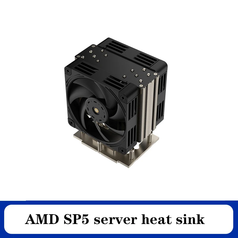 A wholesale computer air-cooled radiator AMD SP5 server radiator CPU dual 9025 fan cooler