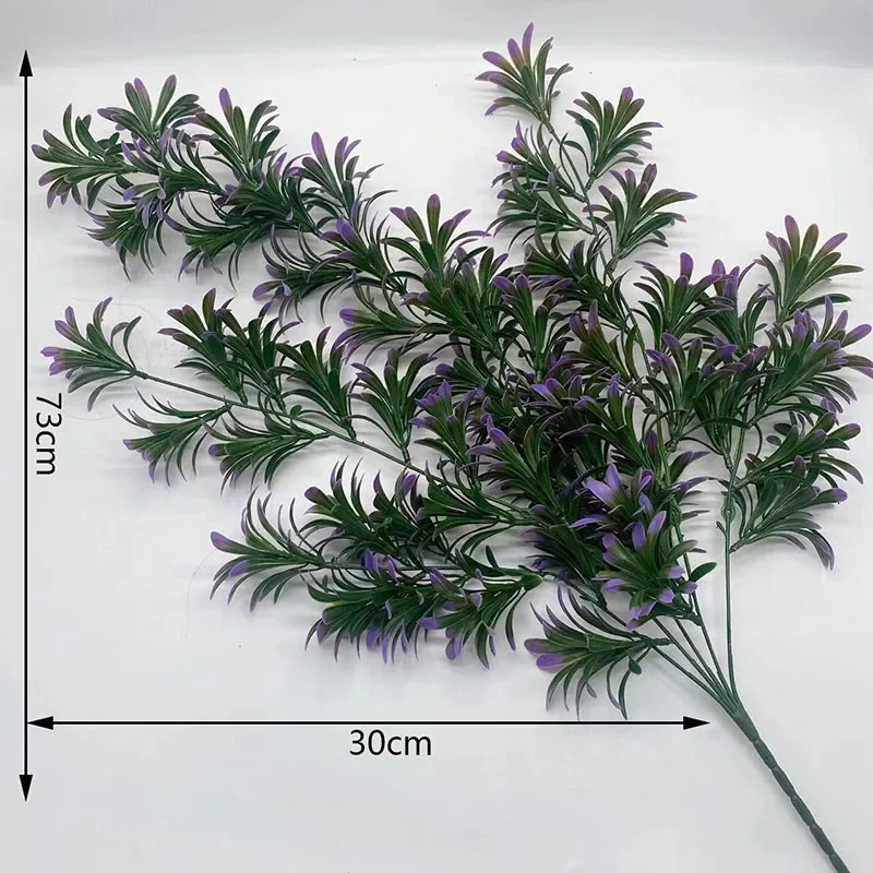 Große 22'' Künstliche Hängen Pflanzen Gefälschte Farne Blätter Kunststoff Begonie Leafs Wand ForHome Zimmer Garten Hochzeit Girl – Detail 38