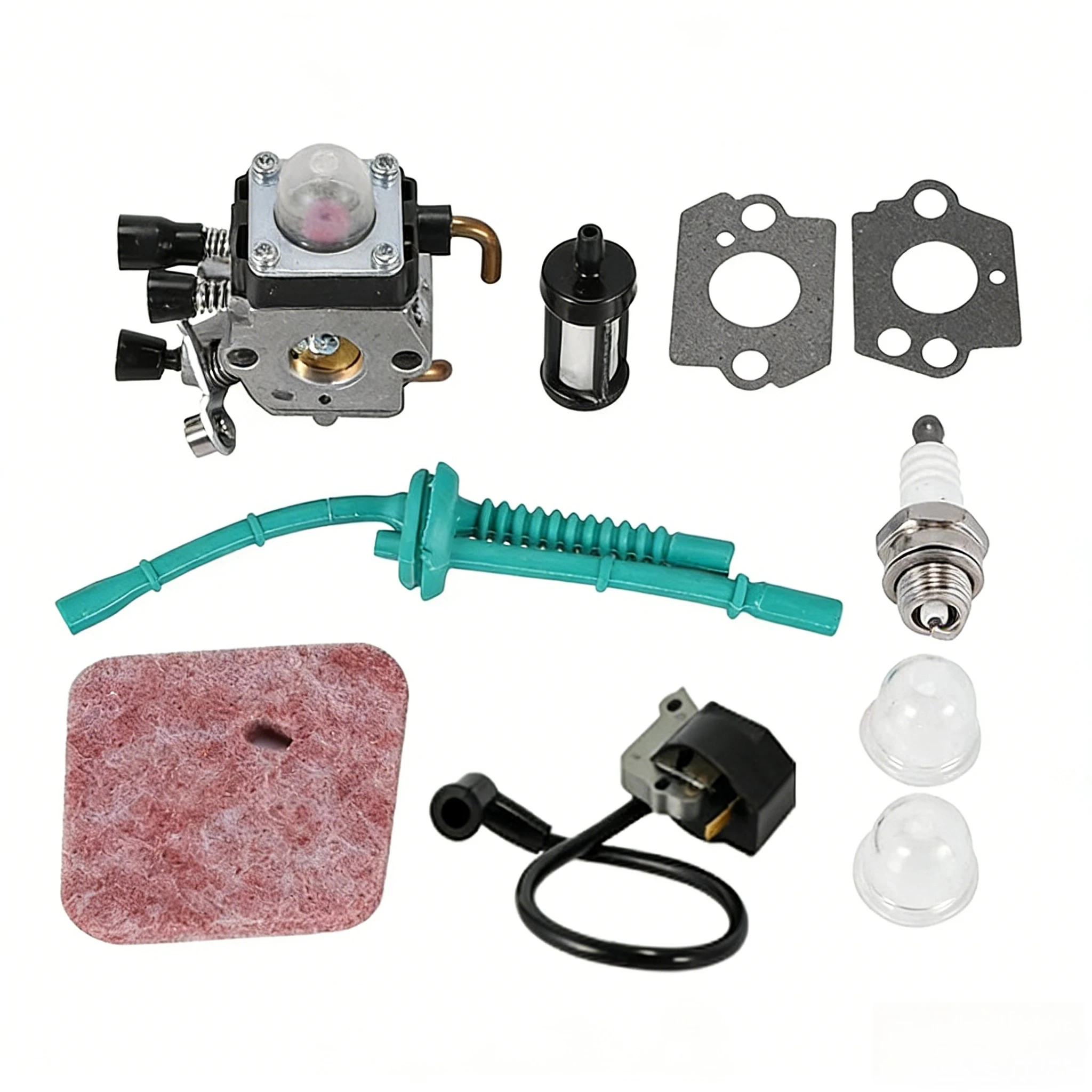 

Подходит для карбюраторов Stihl FS38, FS45, FS46, FS55, FS74, FS75, FS76, FS80, FS85