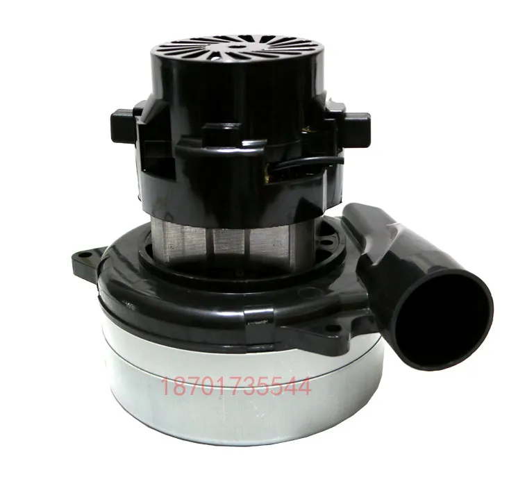 24V Floor Scrubber, Water Suction Machine Motor, 220V Motor Accessories, Side Tube Type, 36V, 48V, 60V, Two-layer, Three-layer