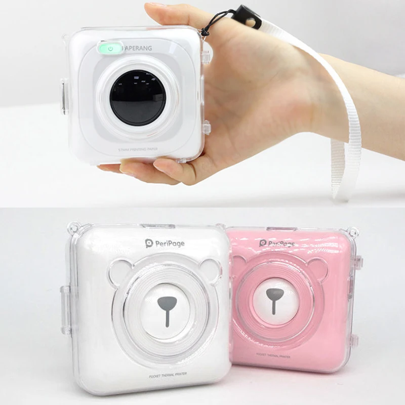 A6/C6 Portable Bluetooth Thermal Photo Inkless Printer Colorful Case Protective Cover Protective Bag Protective Hard Shell