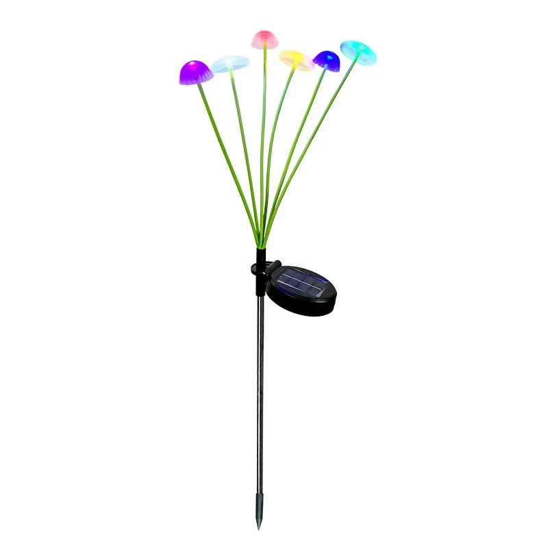 

Solar Lights Outdoor Dual Mode LED Solar Mushroom Lights Waterproof Decor Yard Patio Pathway Jellyfish for Garden Decoration