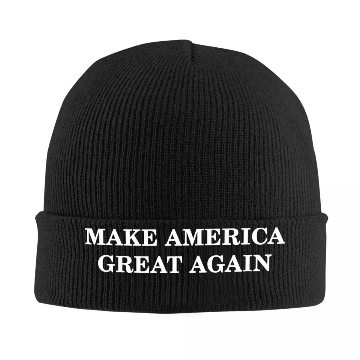 Make America Great Again Beanie Hats Knitted Hat Outdoor Warm Soft Men Women Caps Spring Printed Hip Hop Bonnet Hats Gift