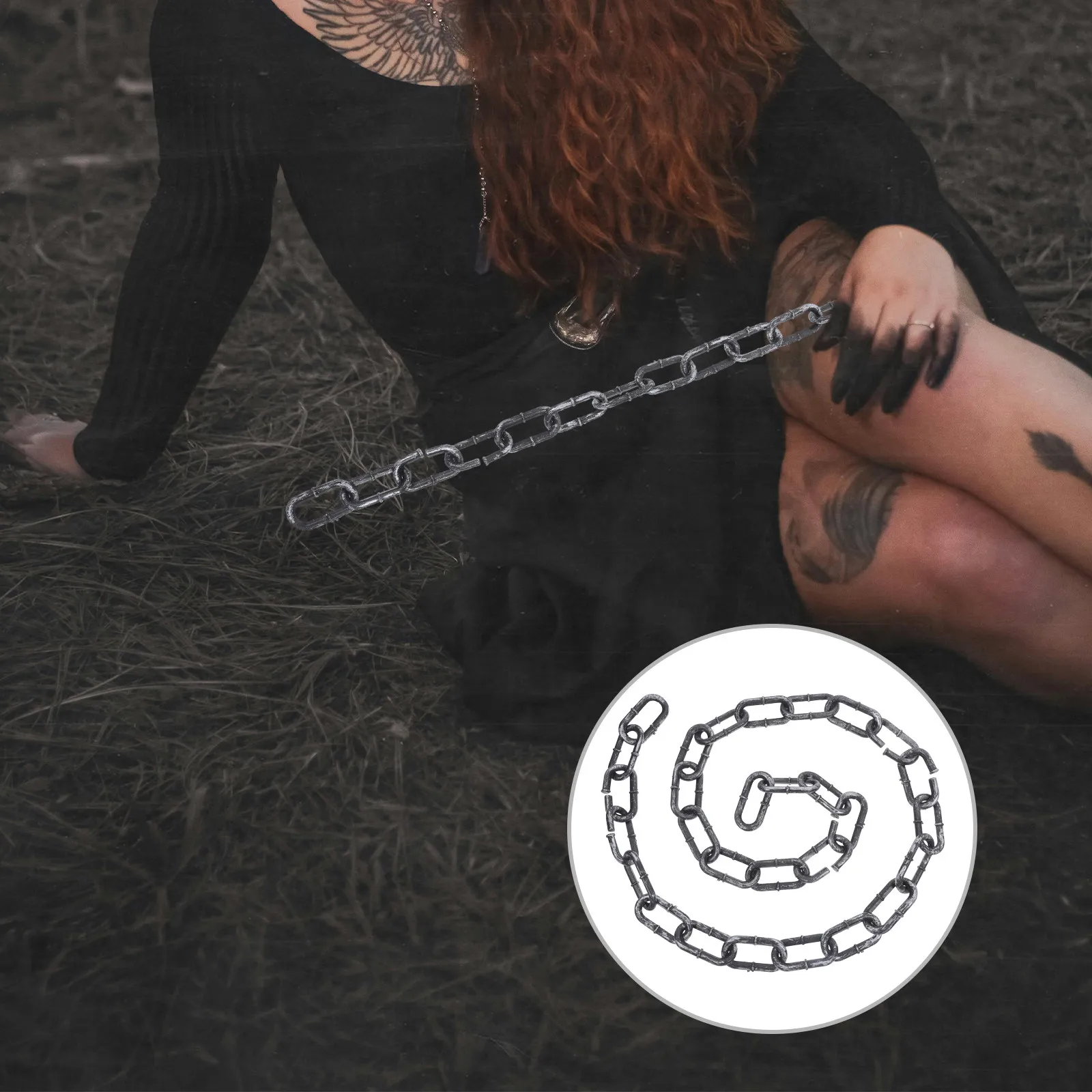 

Chains Decor Props For Costume Cosplay Spooky Decoration Prop Decoration Plastic For Party Plastic Prop Halloween Props