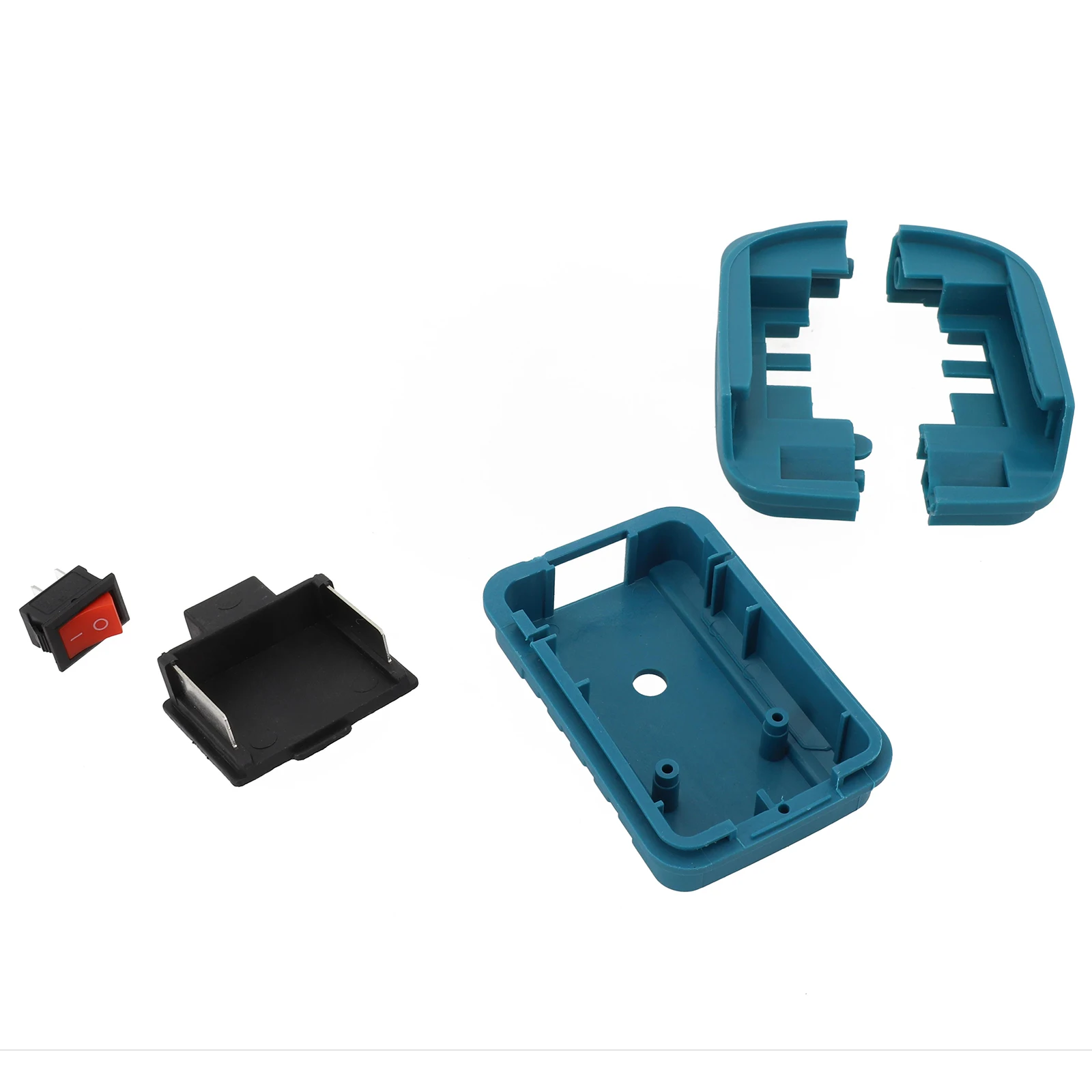 

For DIY Projects Approx 10*4cm Battery Adapter Battery Terminal Block Plastic Material Practical Design Suitable For Tools