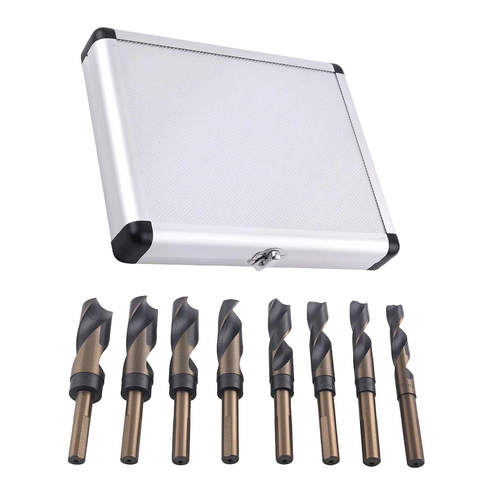 

Wood Boring Bit Set 8PC 9/16 to 1" Professional Grade Tools with Storage Case