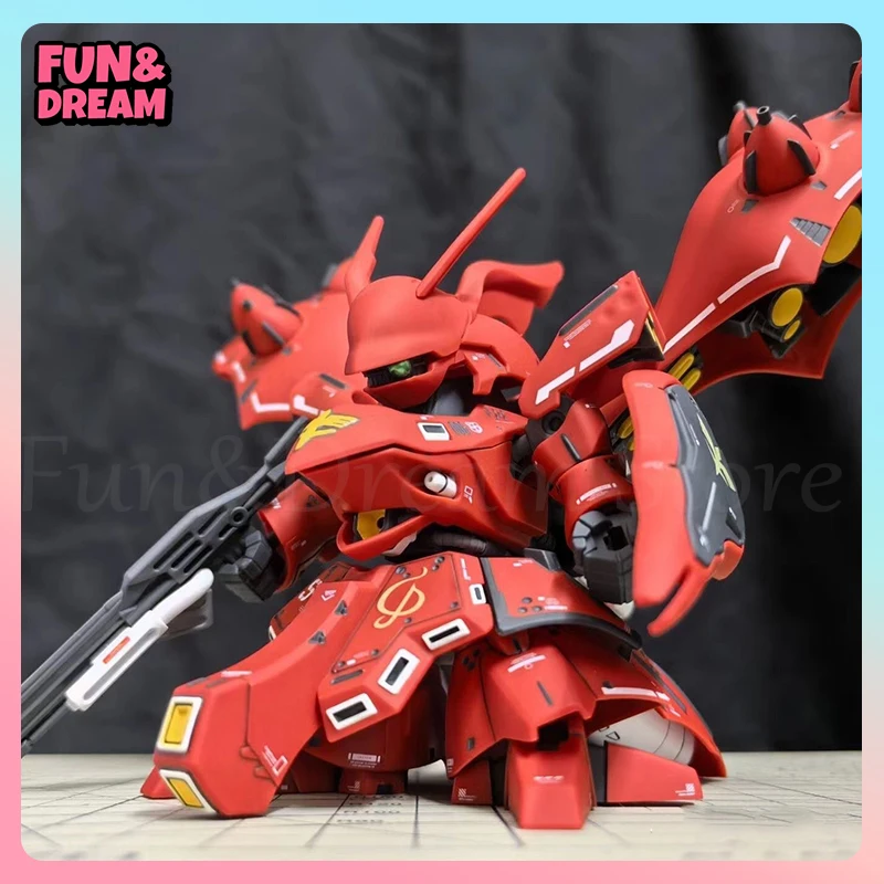 JMS KO SDCS U.C.0093 Anime Figure Nightingale Action Figure Char Aznable MSN-04-2 Assembly Children Toys Decor Birthday Gift