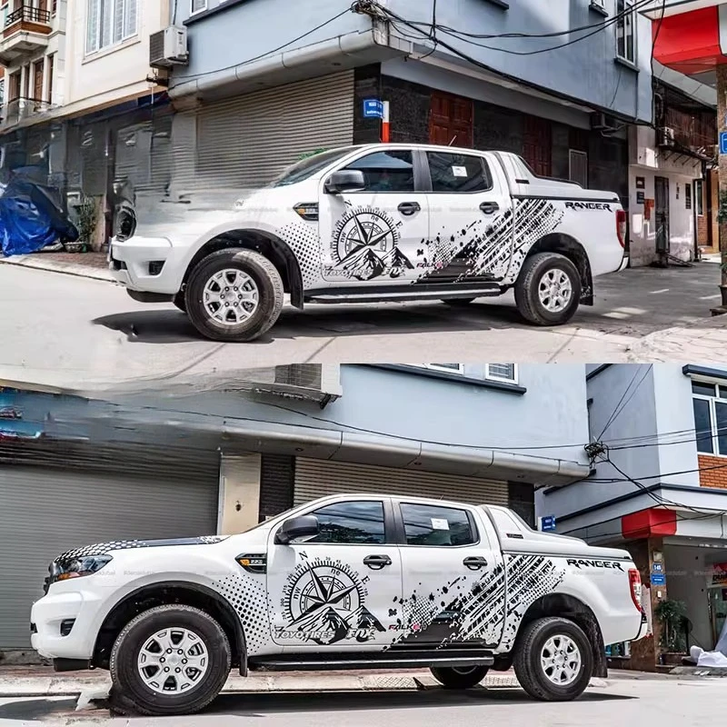 

Автомобильная наклейка для пикапа Ford Ranger, модификация внешнего вида кузова, модная виниловая наклейка, аксессуары