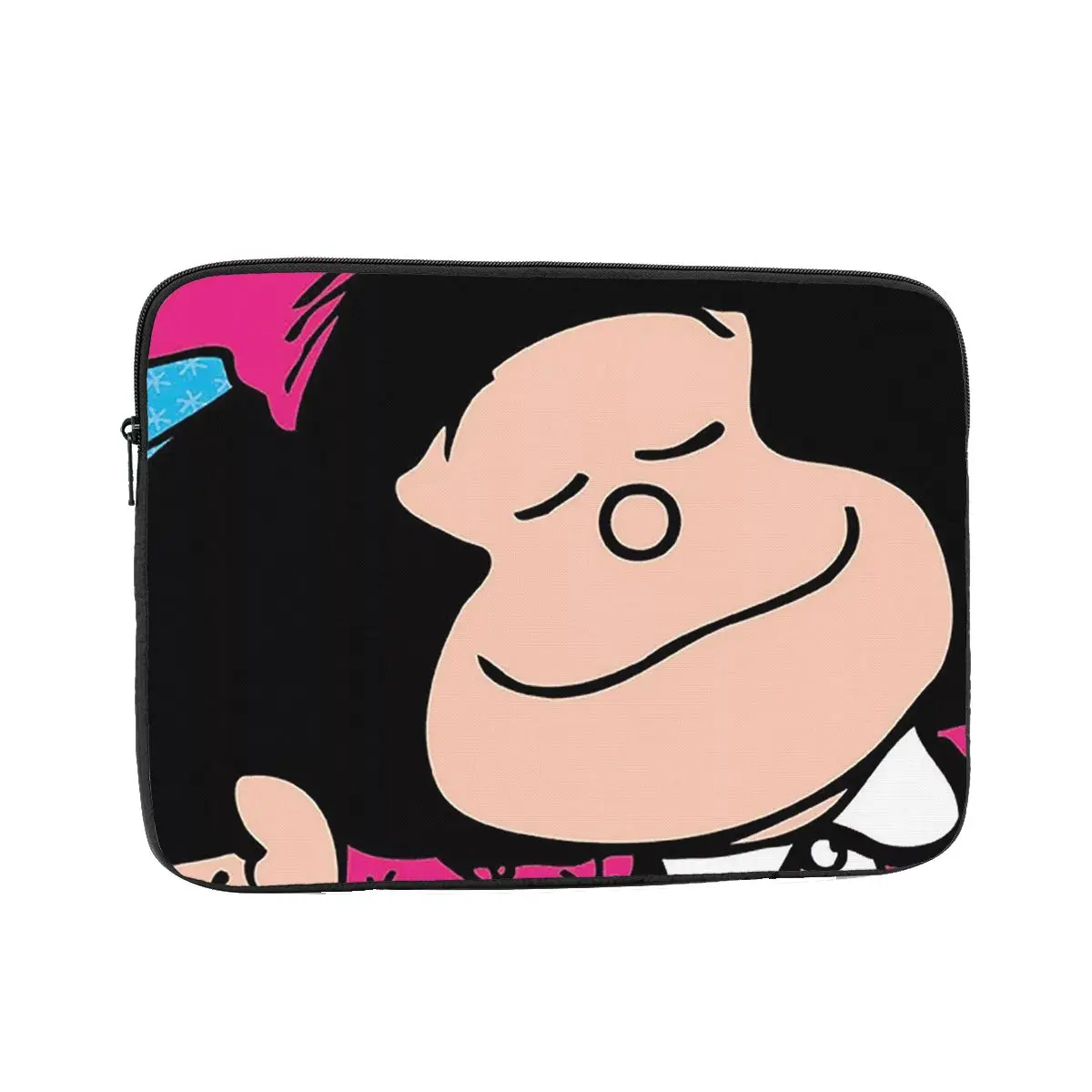 Laptop Notebook Bag Case Mafalda Computer Liner Sleeve Kawaii Cartoon 12 13 15 17 Inch Shockproof Case Bag