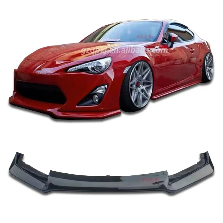 

VERTEX Type Carbon Fiber Front Shovel for 2012 and 2016 GT86 Front Bumper Lips Forklift Body Kit