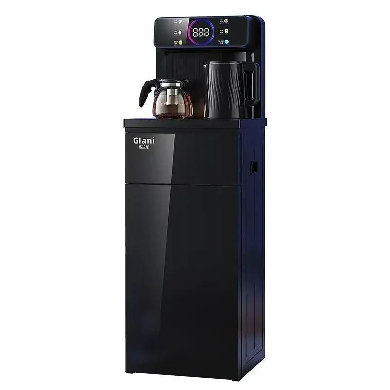 ماكينة صنع الشاي الذكية من الجدة 220 فولت، موزع مياه قائم مع وظيفة باردة ساخنة، دلو تحميل سفلي أوتوماتيكي AF