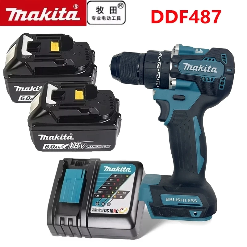 

100% оригинальный аккумулятор Makita 18В 6.0Ач, для электроинструментов Makita BL1830, BL1830B, BL1840, BL1840B, BL1850, BL1860B.