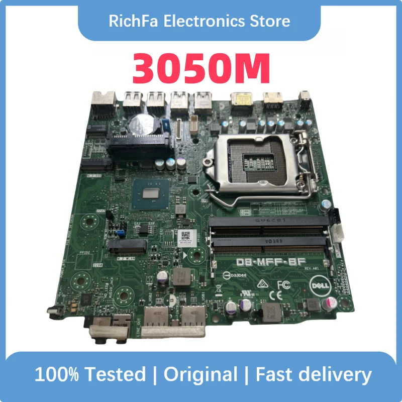 

Original used For DELL Optiplex 3050 Micro Motherboard JP3NX 0JP3NX 3050M D8-MFF-BF LGA1151 Mainboard 100% Tested Fast ship