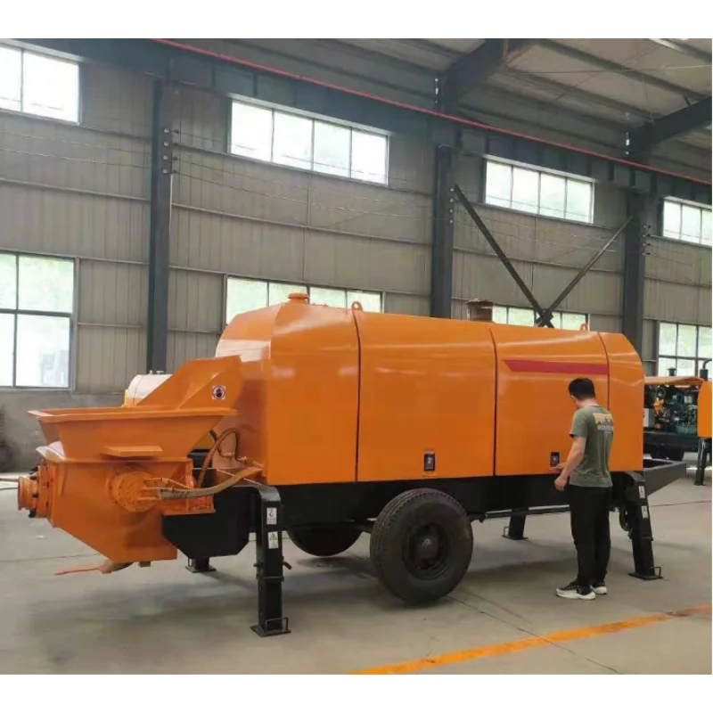 YG Concrete Pump Machine Directly Sell New Small Concrete Pumps and High-power Concrete Delivery Pumps Machine Price for Sale