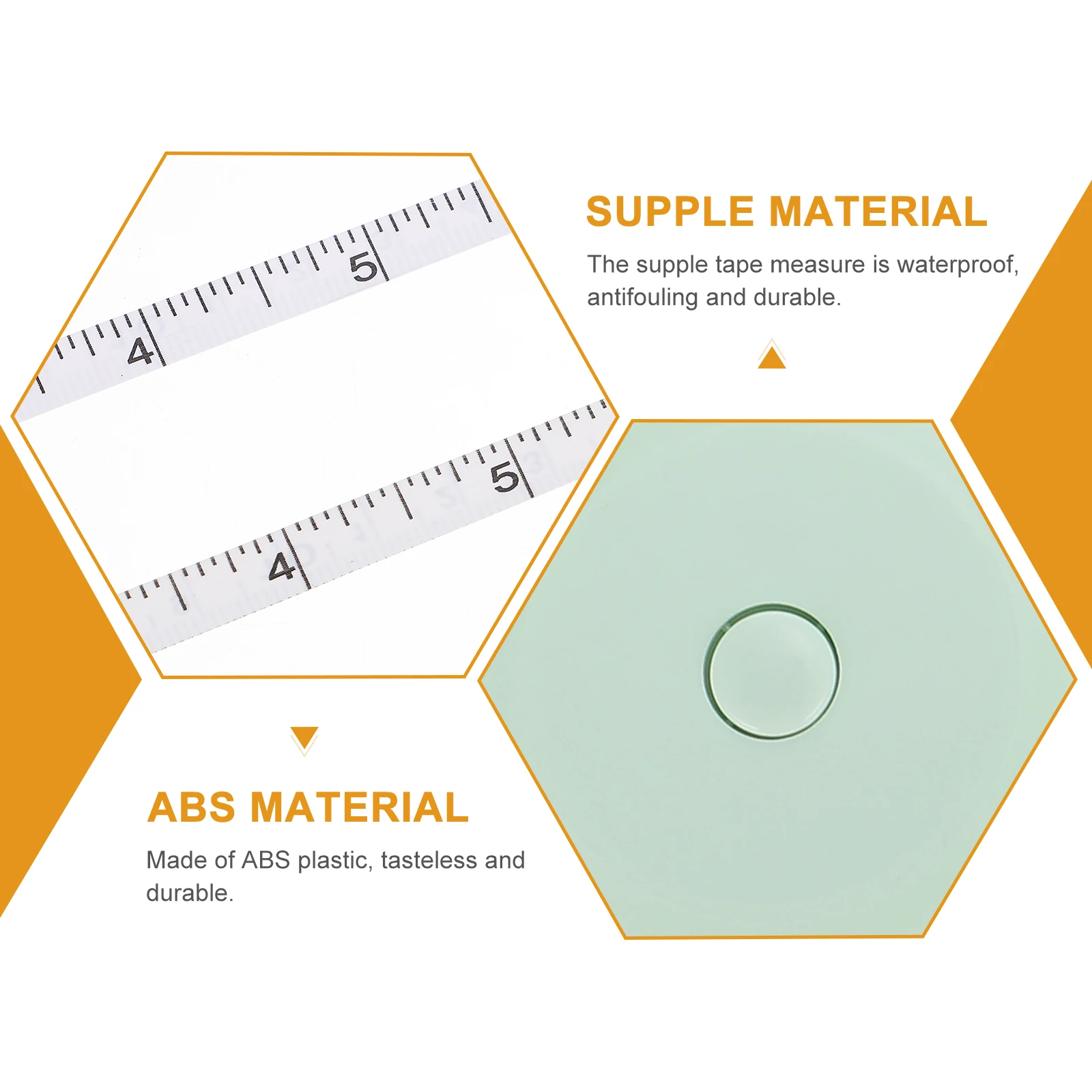 

9pcs Mini Tape Measure 15m Retractable Tiny Supple Tape Measure Sewing Body Measurement Flexible Storage Practical