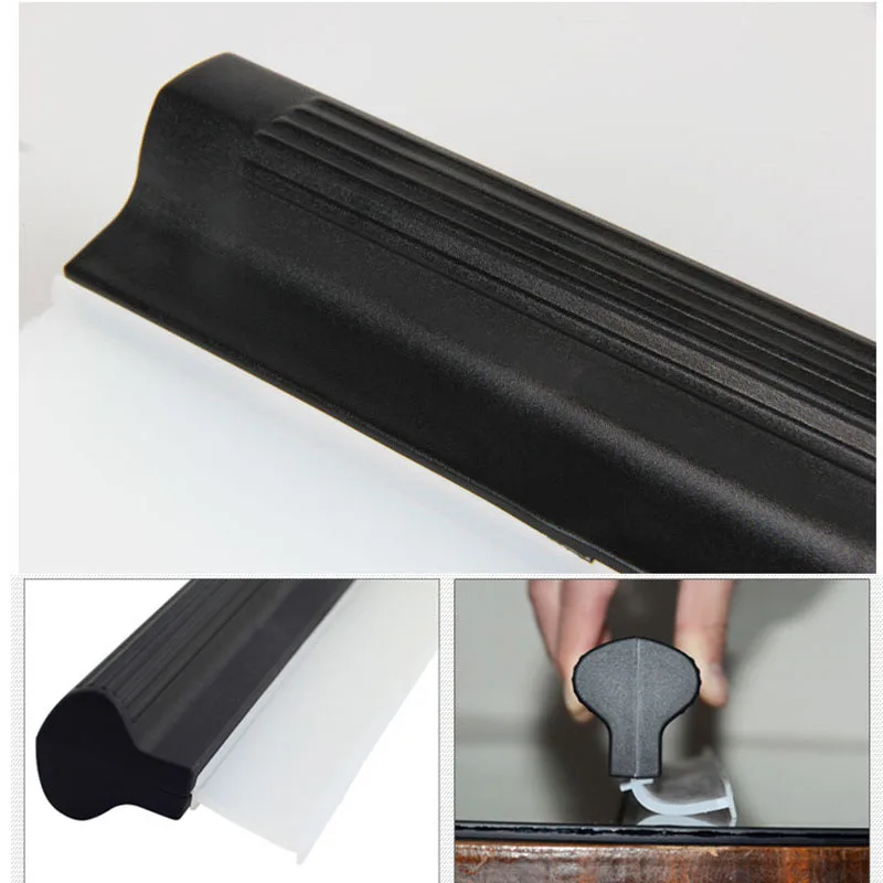 Non-Scratch Flexible Soft Silicone Handy Squeegee Water Window Wiper Drying Blade Clean Scraping Film Scraper Car Accessaries