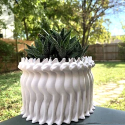 1pc Creative 3D Cat Decorative Flowerpot Indoor Desktop Pot Plant Pot Patio Garden Planting