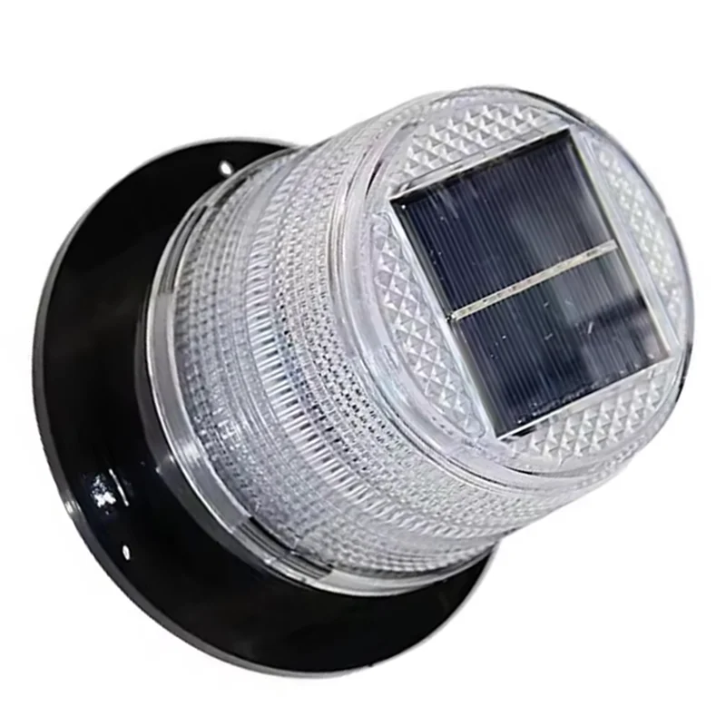 ABMH-Solar Flash magnetico Spia notturna Lampada lampeggiante per auto Camion Baliza sul tetto Batteria wireless Luci di emergenza stroboscopiche