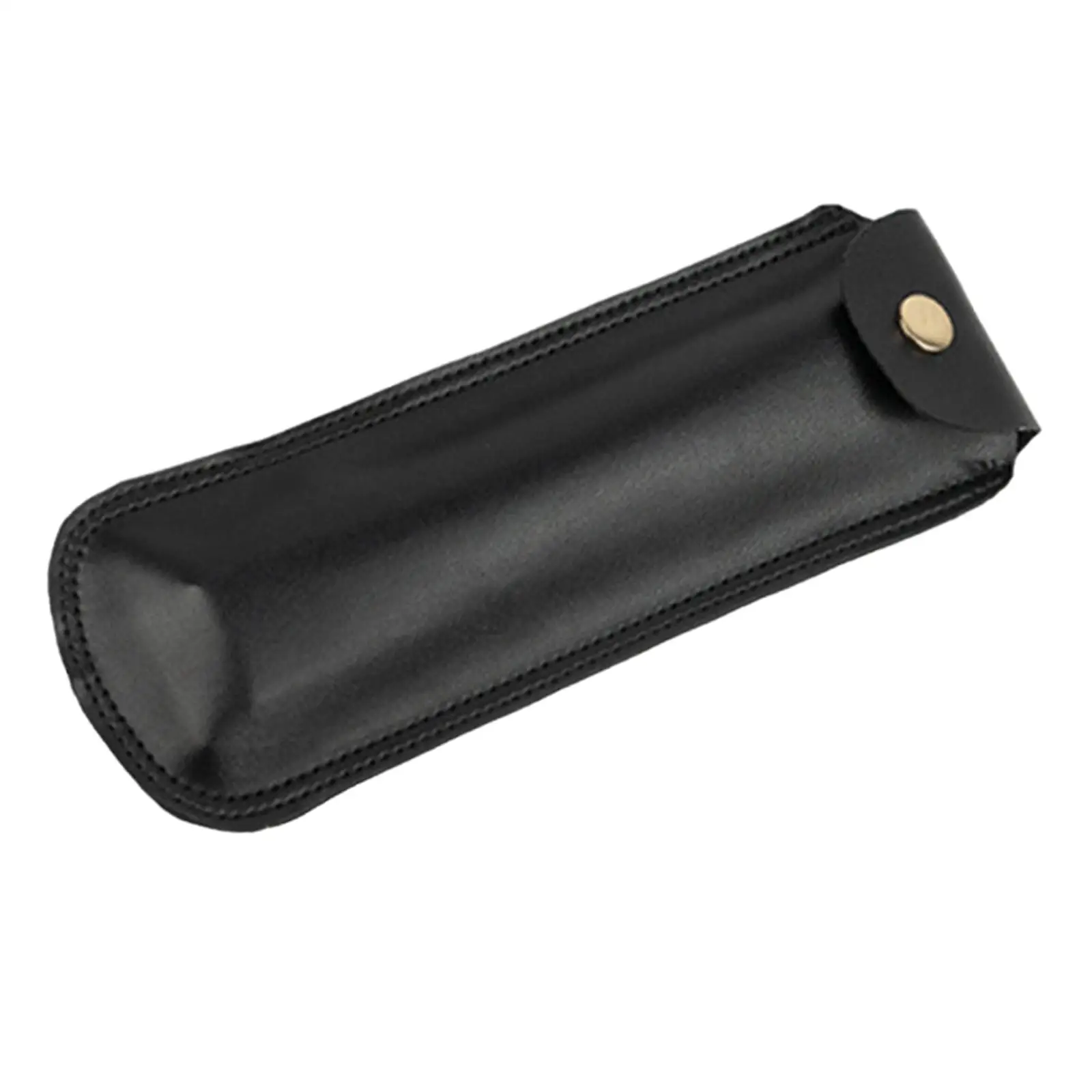 Harmonica Holder Compact PU Bag Single Pouch for Mouth Harmonica Organizer and Accessories