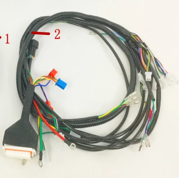 Model HL3.0 electric motorcycle controller wiring harness