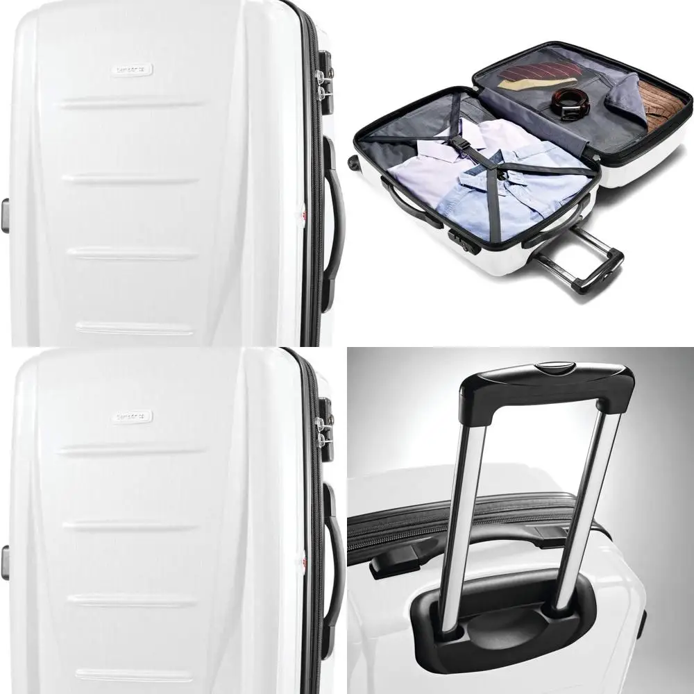 

Winfield 2 Medium Hardshell Luggage with Spinners, 24-Inch, Brushed White