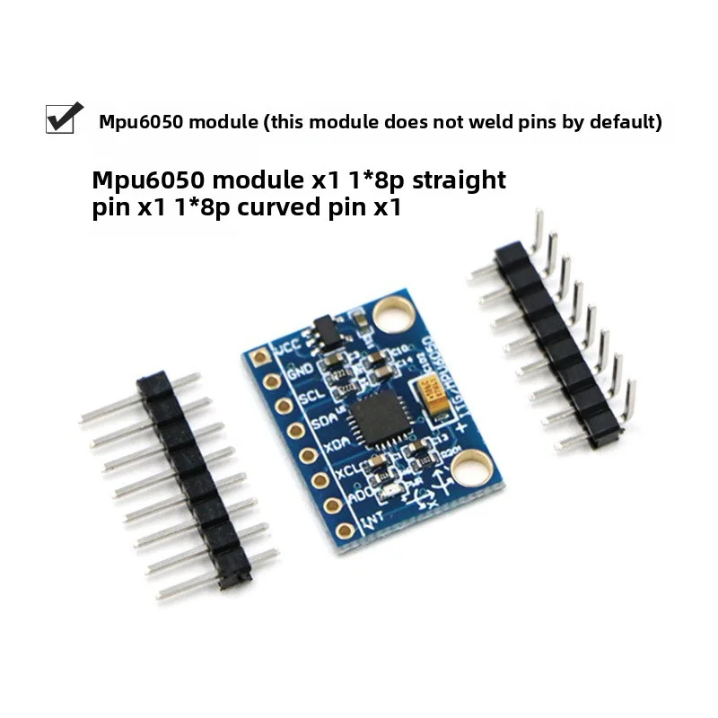 WHEELTEC GY-521 MPU-6050 وحدة جيروسكوب تسريع ثلاثي المحاور 6DOFModule