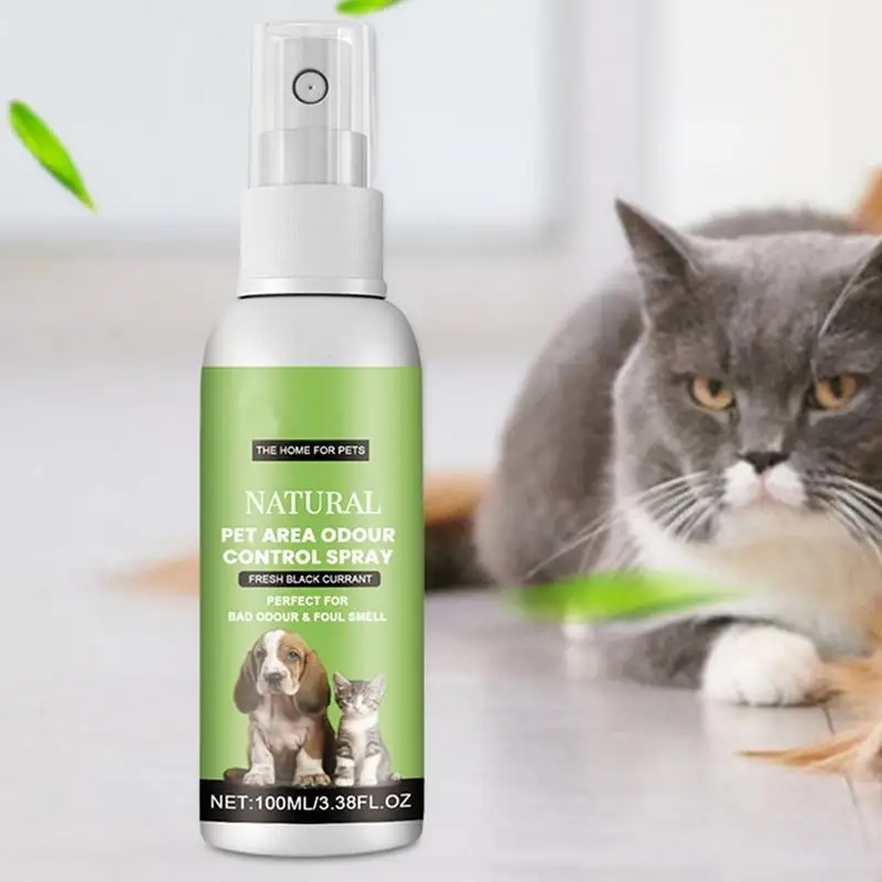 Cats And Dogs Deodorizing Spray 100ml Urine Odor Removal Air Freshening Spray Strong Odor Neutralizer Dog Spray For Nest Carpet