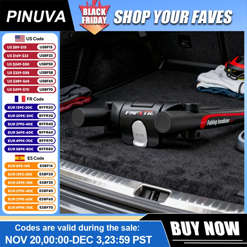 

Aluminium Alloy Foldable Bicycle Flat Bar 25.4/31.8mm MTB Bike Handlebars 620mm Bicycles Bars Space-saving Bicycle Accessories